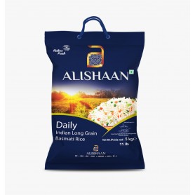 RIZ BASMATI INDIEN LONG GRAIN ALISHAAN DAILY 5KG