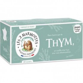 INFUSION THYM X30 - 35G LES 2 MARMOTTES