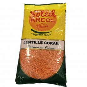 LENTILLE CORAIL 1KG SOLEIL REUNION