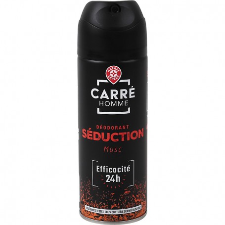 Déodorant atomiseur Carré Homme Séduction Musc 200ml