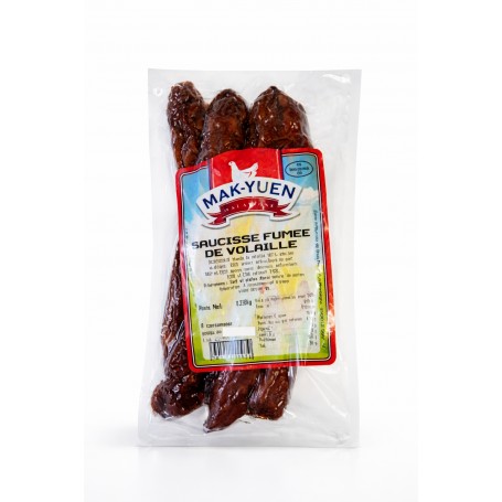 SAUCISSE VOLAILLE FUMEE 330G MAK YUEN