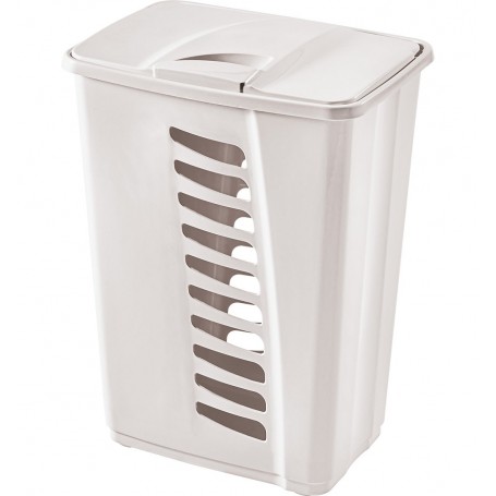 COFFRE A LINGE BLANC 45L 