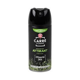 DÉODORANT ATOMISEUR VÉTIVER ATTIRANT - 100 ML - CARRE HOMME