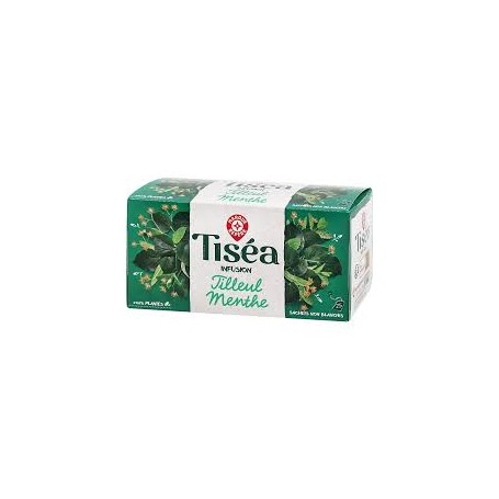 INFUSION TILLEUL MENTHE x25 - 40 G - TISEA