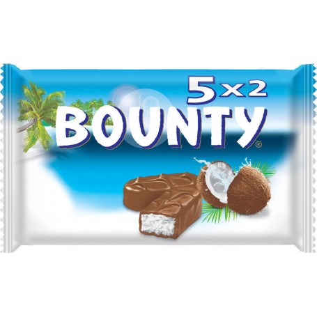 BARRES CHOCOLATEES - BOUNTY - 5X2X28,5G (285G)