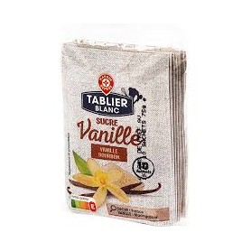 Sucre Vanillé - TABLIER BLANC - 10x7,5g (75g)