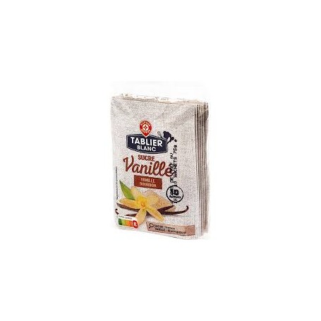 Sucre Vanillé - TABLIER BLANC - 10x7,5g (75g)