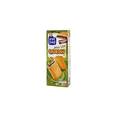 Biscuits Fourrés Noisette x12 - P'TIT DELI - 225g