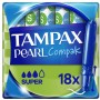 Tampons Super avec Applicateur  x18 - TAMPAX COMPAK