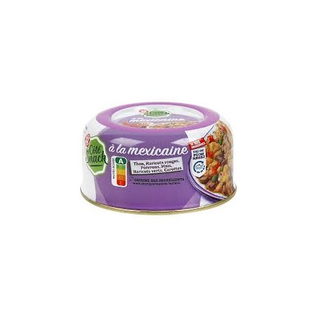 SALADE MEXICAINE AU THON 250G COTE SNACK