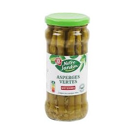 ASPERGES VERTES MOYEN BOCAL 330G NOTRE JARDIN