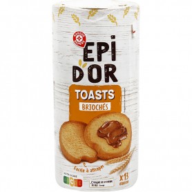 TOASTS BRIOCHES 125G(1068639)