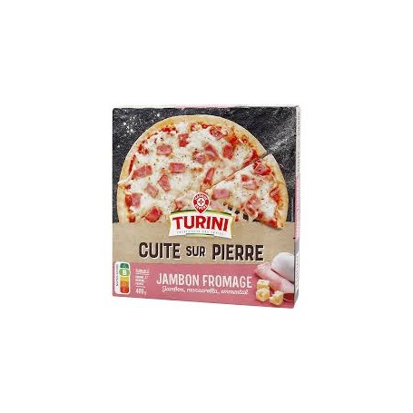 PIZZA JAMBON FROMAGES 400G TURINI