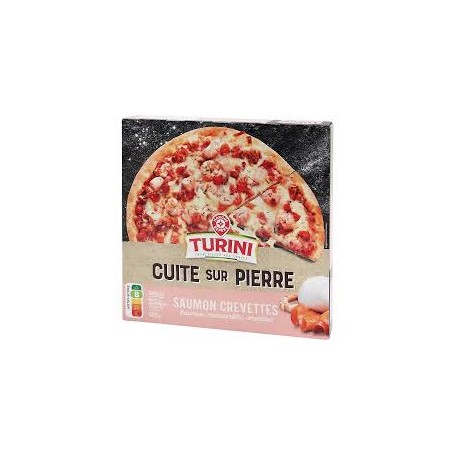 PIZZA SAUMON/CREVETTE 400G SURG TURINI