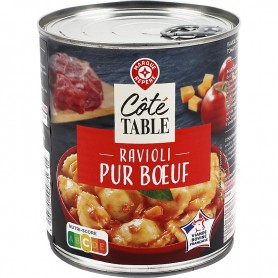RAVIOLI PUR BOEUF C TABLE 800G