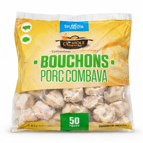 BOUCHON PORC COMBAVA X50 EN MODE CREOLE