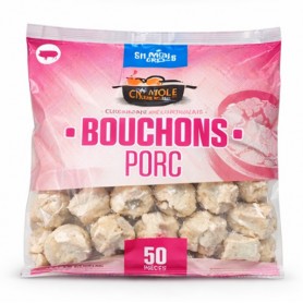 Bouchons porc x50 en mode creole