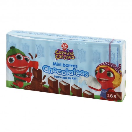 MINI BARRES CHOCOLATEES X16 200G PTIT DELI