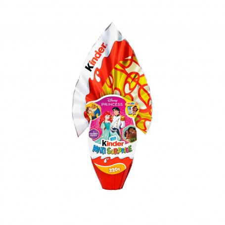 MAXI KINDER SURPRISE 320G DISNEY PRINCESS (NON COMMANDABLE au carton)