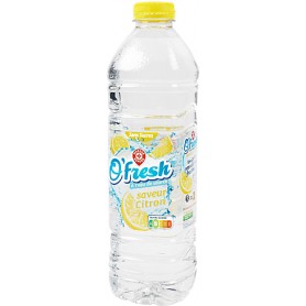 EAU DE SOURCE AROME NATUREL CITRON VERT SANS SUCRE 1.5L O'FRESH