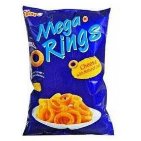 Chips Mega Rings saveur fromage CRISPO 60G