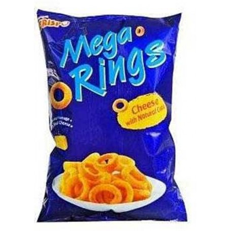Chips Mega Rings saveur fromage CRISPO 60G
