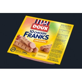 SAUCISSES POULET X10  340G