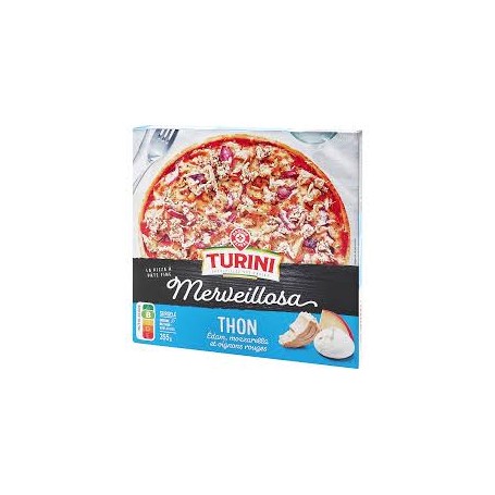 PIZZA MERVEILLOSA THON 355G SURG TURINI