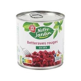 Betteraves en dés - Notre Jardin - 265 g