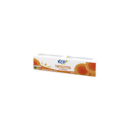 12 TARTELETTES A L'ABRICOT 200G ECO+