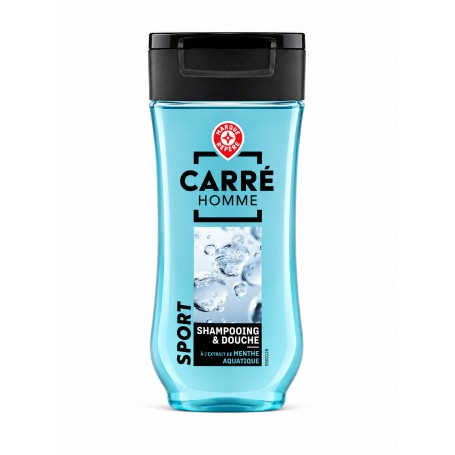 GEL DOUCHE SPORT 250ML CARRE HOMME