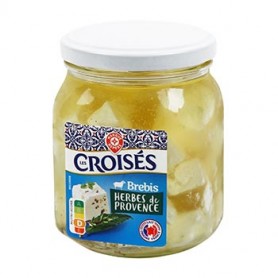 DES DE BREBIS A L'HUILE HERBES DE PROVENCE LES CROISES 300G