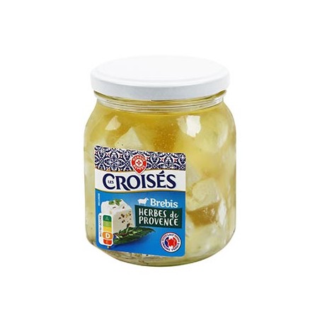 DES DE BREBIS A L'HUILE HERBES DE PROVENCE LES CROISES 300G
