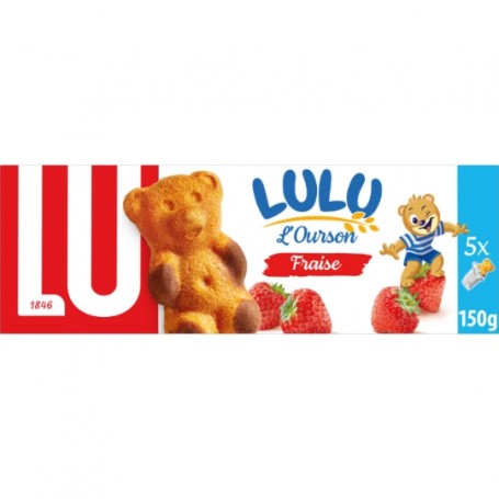 Lulu L'Ourson Fraise 150g