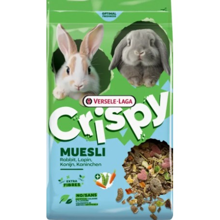 ALIMENTATION LAPINS Crispy Muesli - VERSELE LAGA 850G