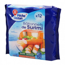 BATONNET DE SURIMI-  PECHE OCEAN - 200 GR
