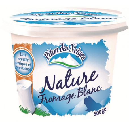 FROMAGE BLANC 20%MG 500G PITON DES NEIGES