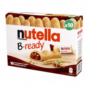 BISCUIT B-READY X10 NUTELLA 220G