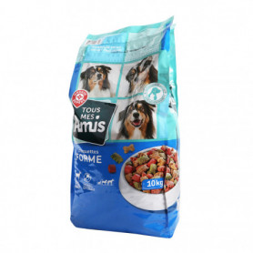 CROQUETTES FORME POUR CHIEN VOLAILLE - TOUS MES AMIS - 10kg