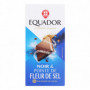 TABLETTE DE CHOCOLAT NOIR FLEUR DE SEL EQUADOR 100GRS