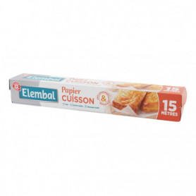 Papier cuisson Elembal Rouleau 15m