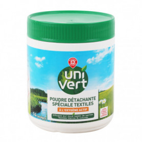 Poudre détachante multi usages spécial textiles écologiques - 500 G UNI VERT