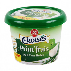 Fromage à tartiner ail et fines herbes 24%mg - Les Croisés - 250 g