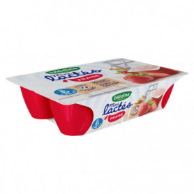 Lait et céréales bébé dès 12 m - biscuité vanille BLEDINA 4x250ml - Drive  Z'eclerc