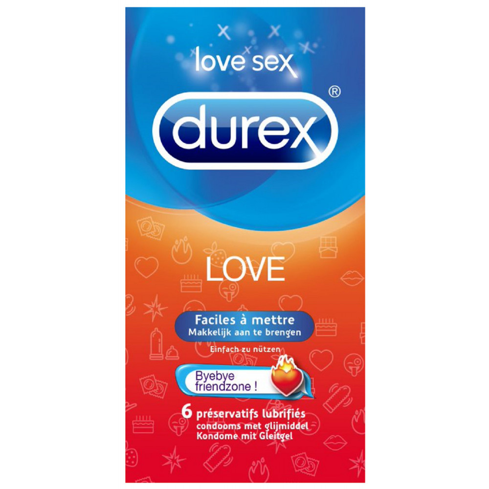 Durex Préservatifs Love x6 - Drive Z'eclerc