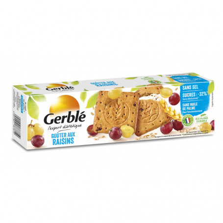 GOUTERS AUX RAISINS GERBLE 360 GRS