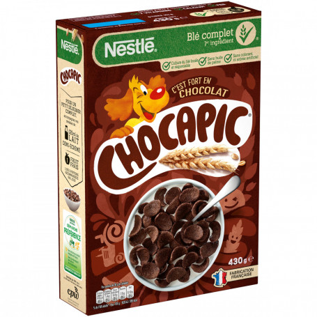 Céréales Petit Déjeuner CHOCAPIC NESTLE 375g
