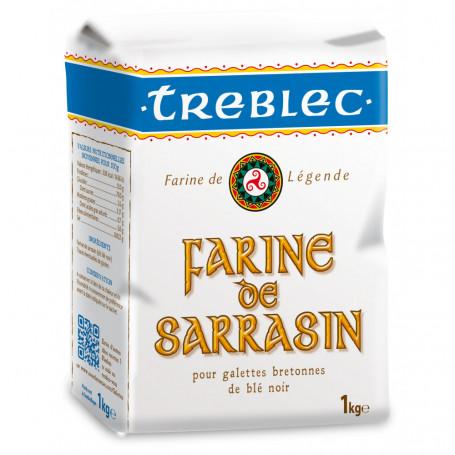 FARINE DE SARRASIN BLE NOIR TREBLEC 1KG - Drive Z'eclerc