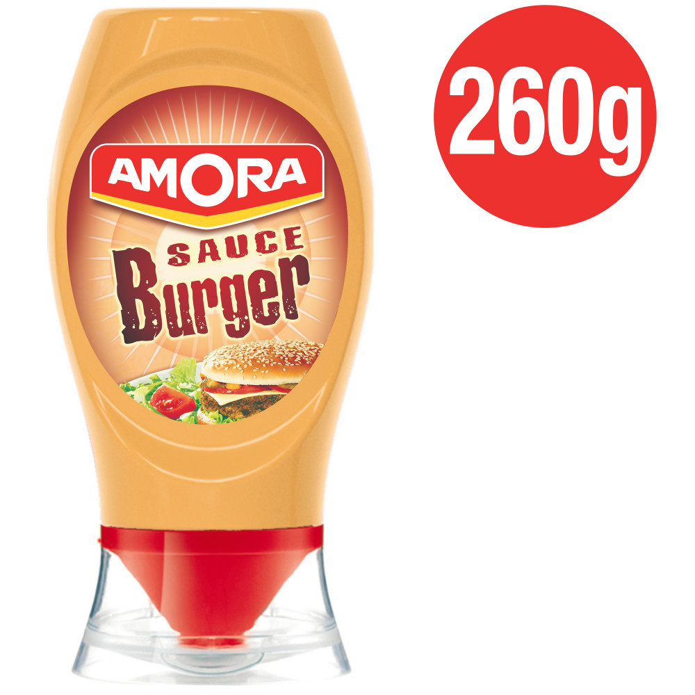 Sauce Burger Flacon Souple Amora 260g - Drive Z'eclerc