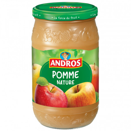 COMPOTE POMMES ANDROS 750G BOCAL